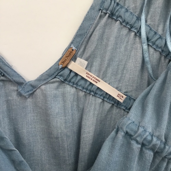 Free People Anthropologie Zaza Ruched Bodysuit Size XS - Picture 5 of 9